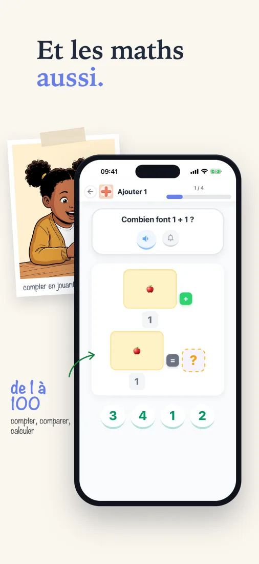 Et les maths aussi : combien font 1 + 1 ?